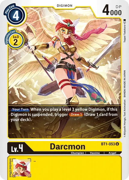 Digimon TCG Card 'BT1-053' 'Darcmon'