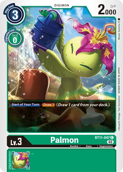 Digimon TCG Card 'BT11-047' 'Palmon'