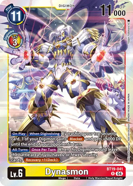 Digimon TCG Card 'BT19-041' 'Dynasmon'