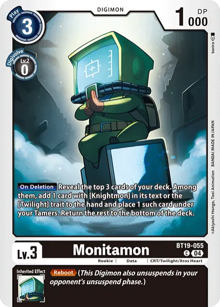 Digimon TCG Card 'BT19-055' 'Monitamon'
