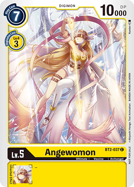 Digimon TCG Card 'BT2-037_P1' 'Angewomon'