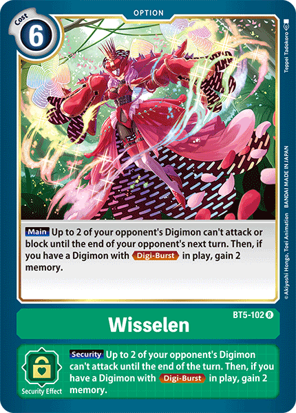 Digimon TCG Card 'BT5-102' 'Wisselen'