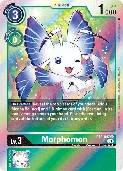 Digimon TCG Card 'BT6-047' 'Morphomon'