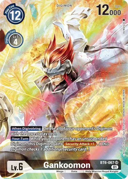 Digimon TCG Card 'BT6-067_P1' 'Gankoomon'