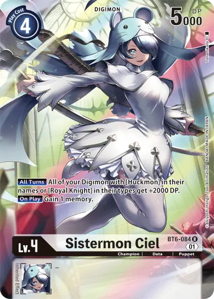 Digimon TCG Card 'BT6-084_P1' 'Sistermon Ciel'