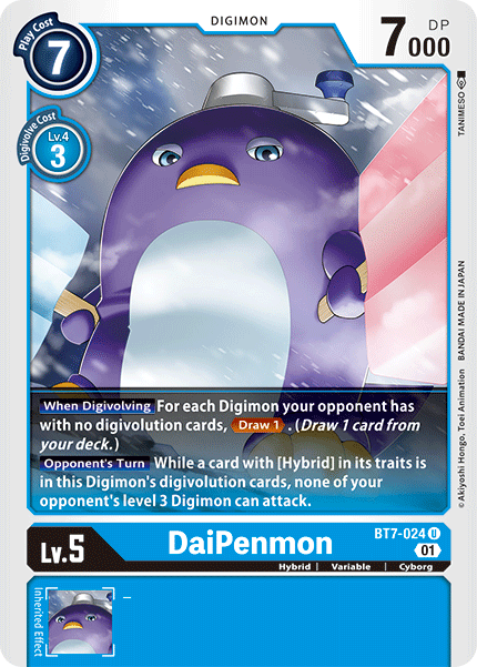 Digimon TCG Card BT7-024 DaiPenmon