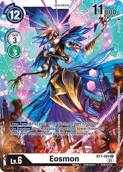 Digimon TCG Card BT7-084 Eosmon