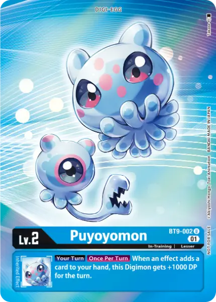 Digimon TCG Card BT9-002_P1 Puyoyomon