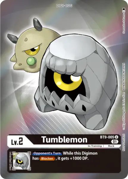 Digimon TCG Card 'BT9-005_P1' 'Tumblemon'