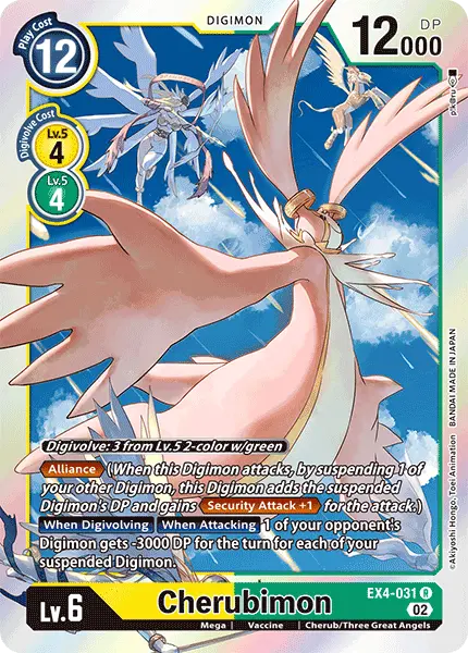 Digimon TCG Card 'EX4-031' 'Cherubimon'