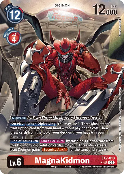 Digimon TCG Card EX7-013_P1 MagnaKidmon