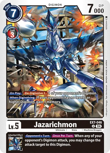 Digimon TCG Card EX7-046 Jazarichmon