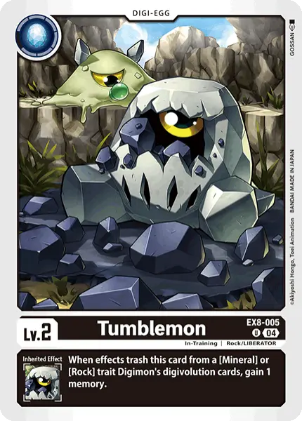 Digimon TCG Card 'EX8-005' 'Tumblemon'