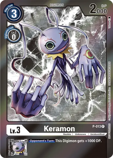 Digimon TCG Card P-013_P1 Keramon