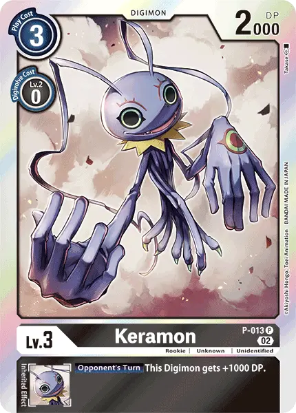 Digimon TCG Card P-013_P2 Keramon