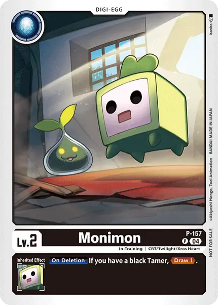 Digimon TCG Card 'P-157' 'Monimon'