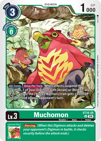 Digimon TCG Card ST18-05 Muchomon