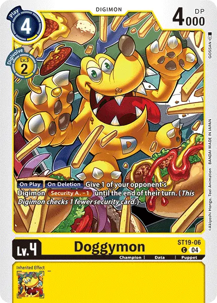 Digimon TCG Card 'ST19-006' 'Doggymon'