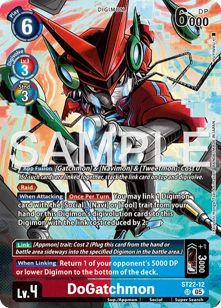 Digimon TCG Card 'ST22-012' 'DoGatchmon'