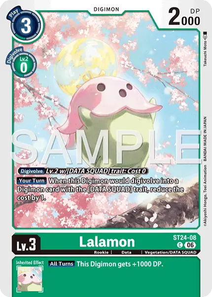 Digimon TCG Card 'ST24-008' 'Lalamon'