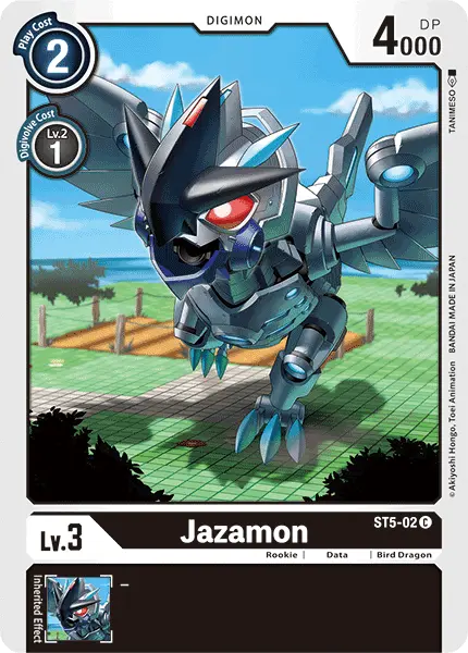 Digimon TCG Card 'ST5-002' 'Jazamon'