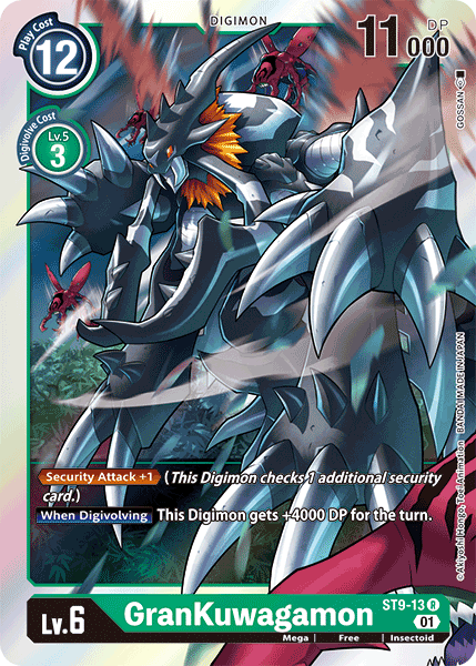 Digimon TCG Card ST9-13 GranKuwagamon